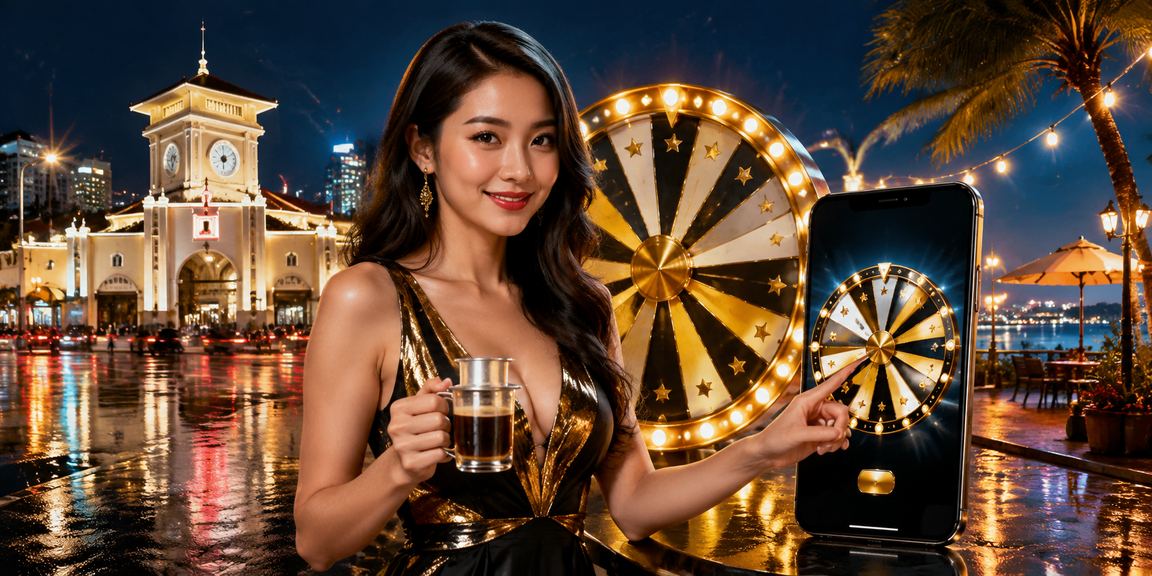 Người dùng tại TP. Hồ Chí Minh truy cập xsmnt7 trên điện thoại bên ly cà phê
