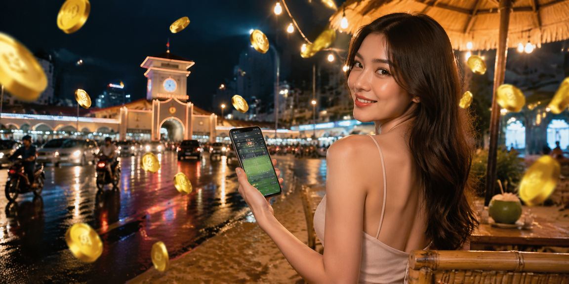 Người dùng tại TP. Hồ Chí Minh theo dõi sự kiện thể thao trực tiếp trên điện thoại di động